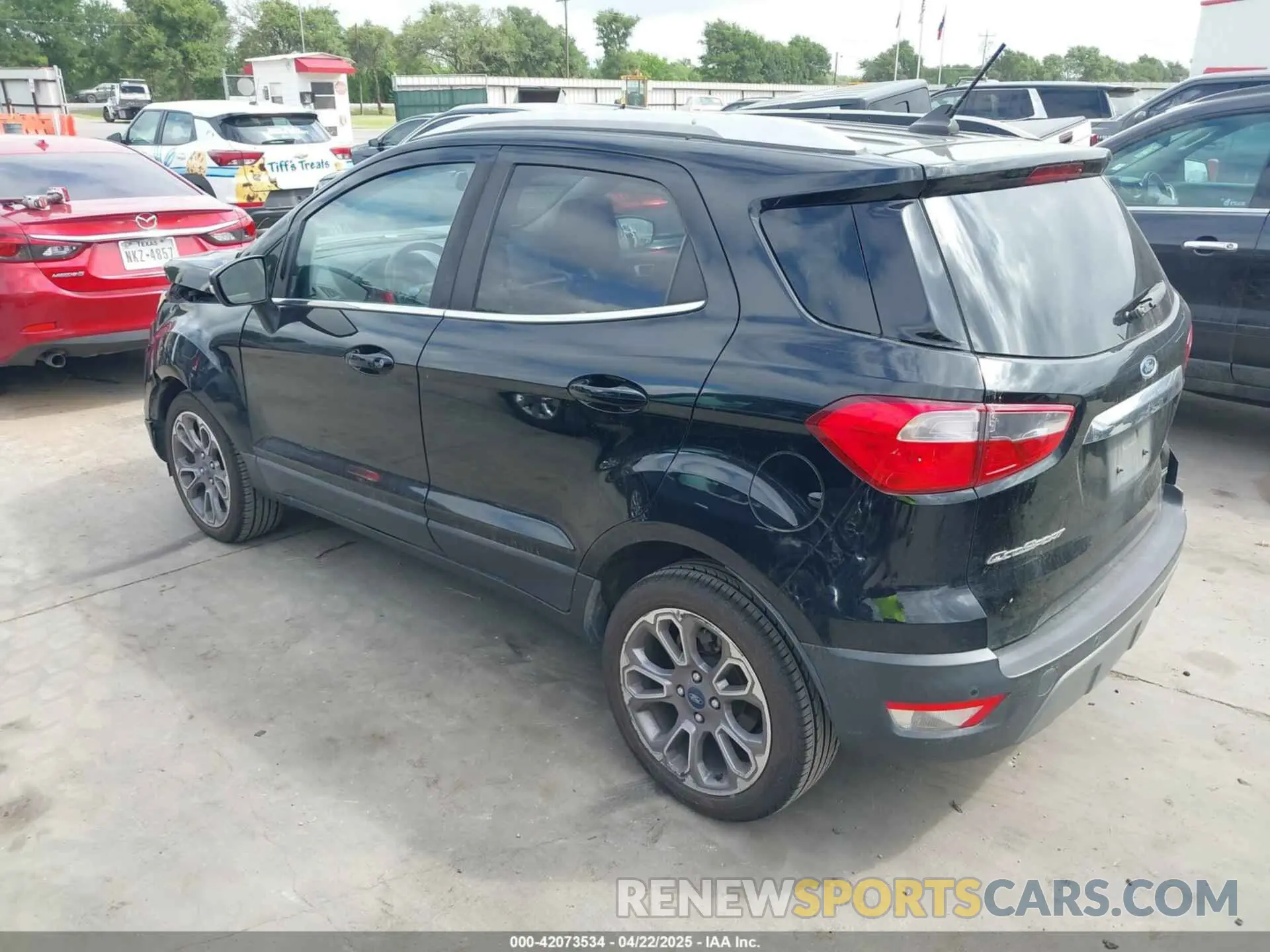3 fotografías del automóvil dañado MAJ3S2KE5KC267816 FORD ECOSPORT 2019