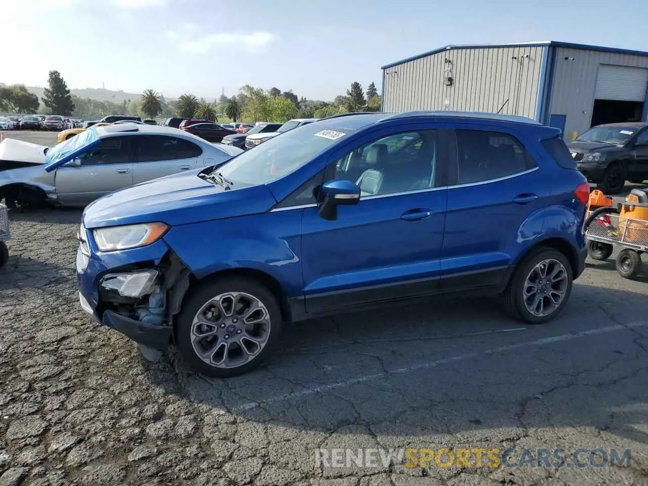 1 fotografías del automóvil dañado MAJ3S2KE9KC268130 FORD ECOSPORT 2019