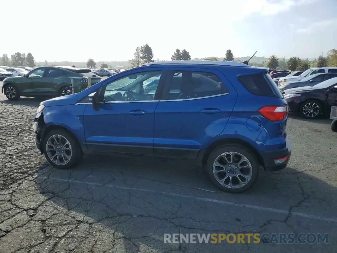 2 fotografías del automóvil dañado MAJ3S2KE9KC268130 FORD ECOSPORT 2019