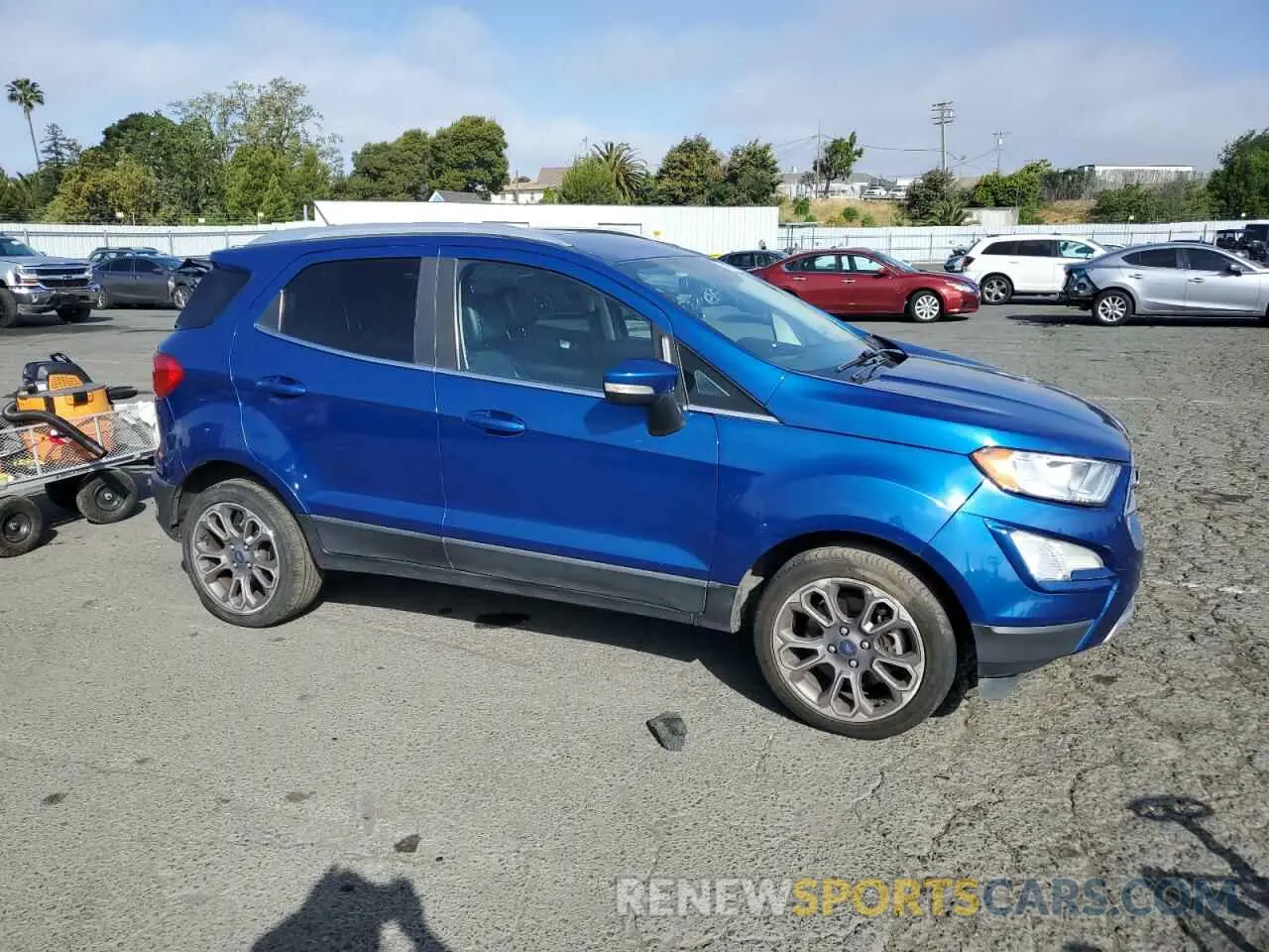 4 fotografías del automóvil dañado MAJ3S2KE9KC268130 FORD ECOSPORT 2019