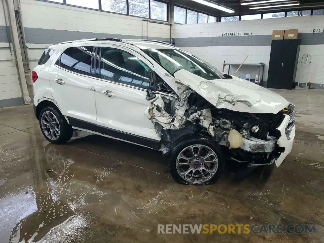 4 fotografías del automóvil dañado MAJ3S2KEXKC267830 FORD ECOSPORT 2019