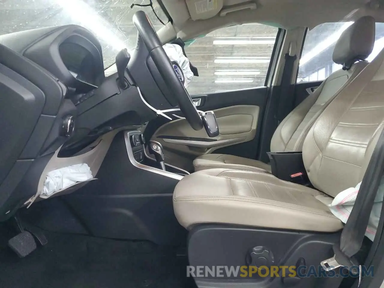7 fotografías del automóvil dañado MAJ3S2KEXKC267830 FORD ECOSPORT 2019