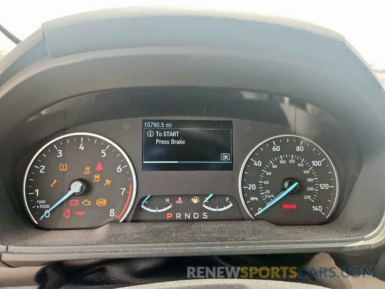 9 fotografías del automóvil dañado MAJ3S2KEXKC297460 FORD ECOSPORT 2019