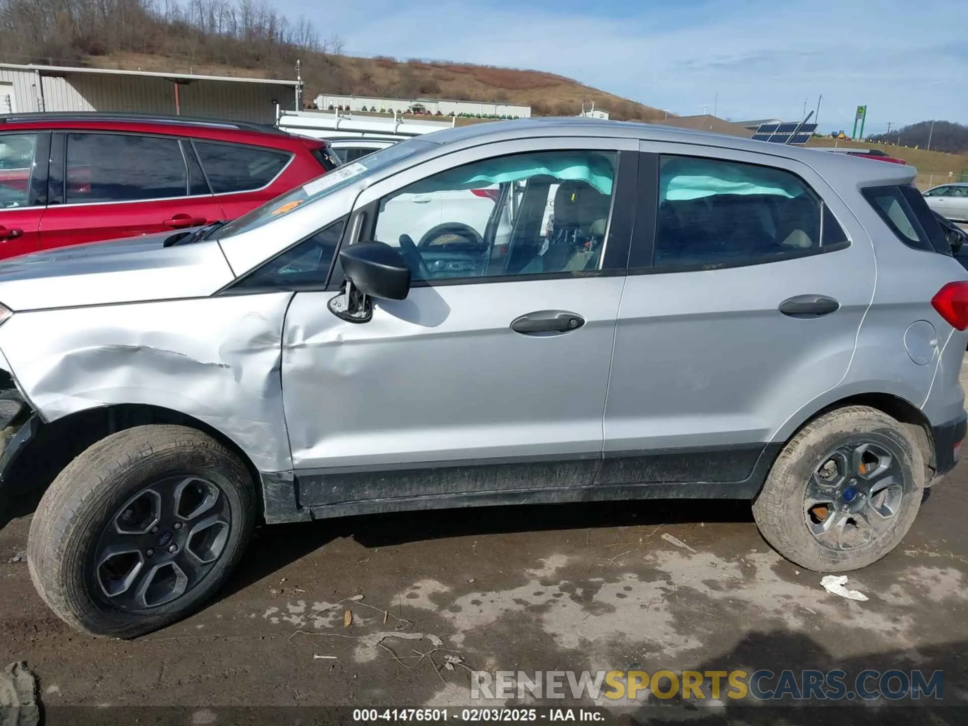 13 fotografías del automóvil dañado MAJ6S3FL0KC264995 FORD ECOSPORT 2019