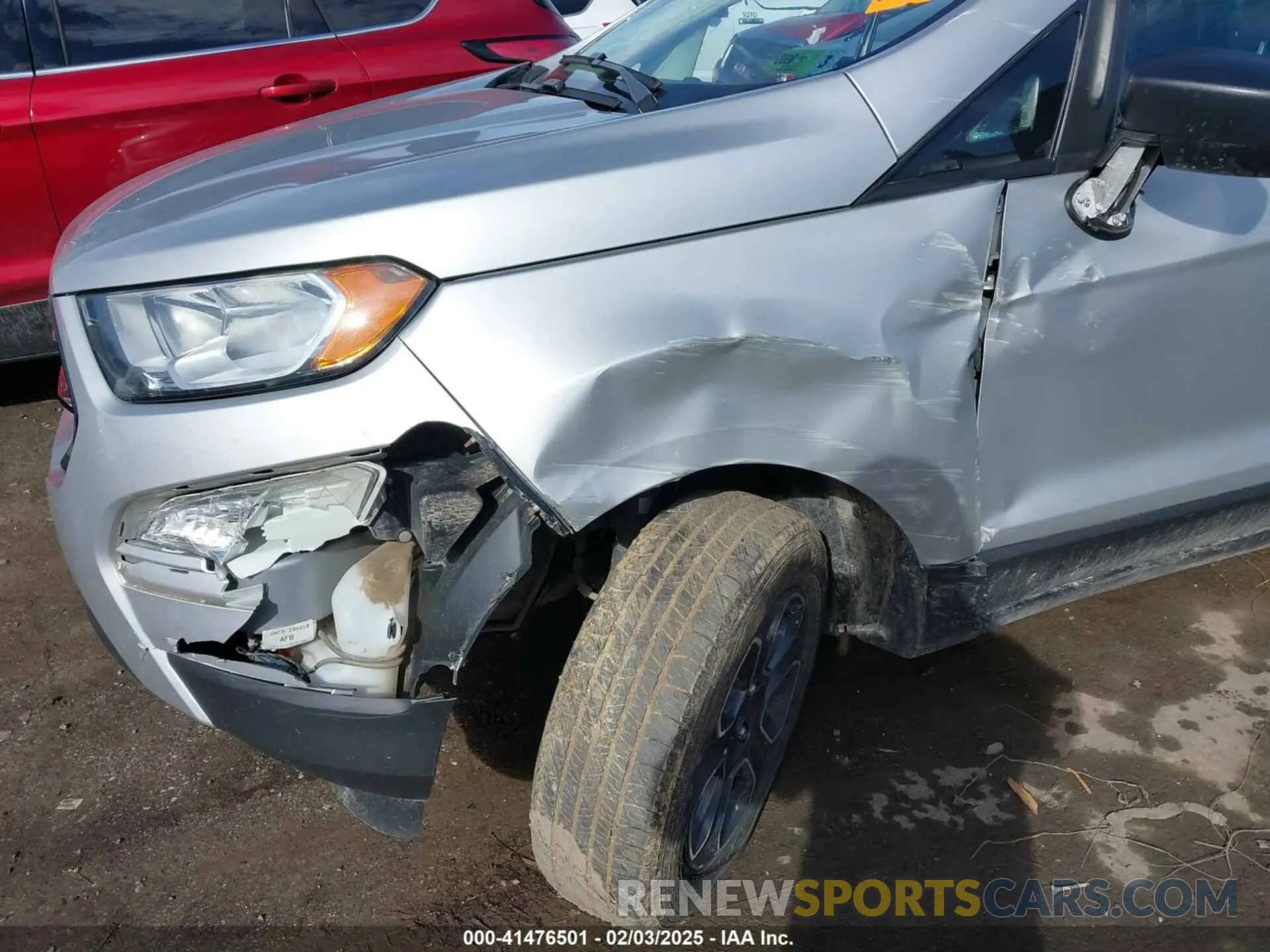 19 fotografías del automóvil dañado MAJ6S3FL0KC264995 FORD ECOSPORT 2019