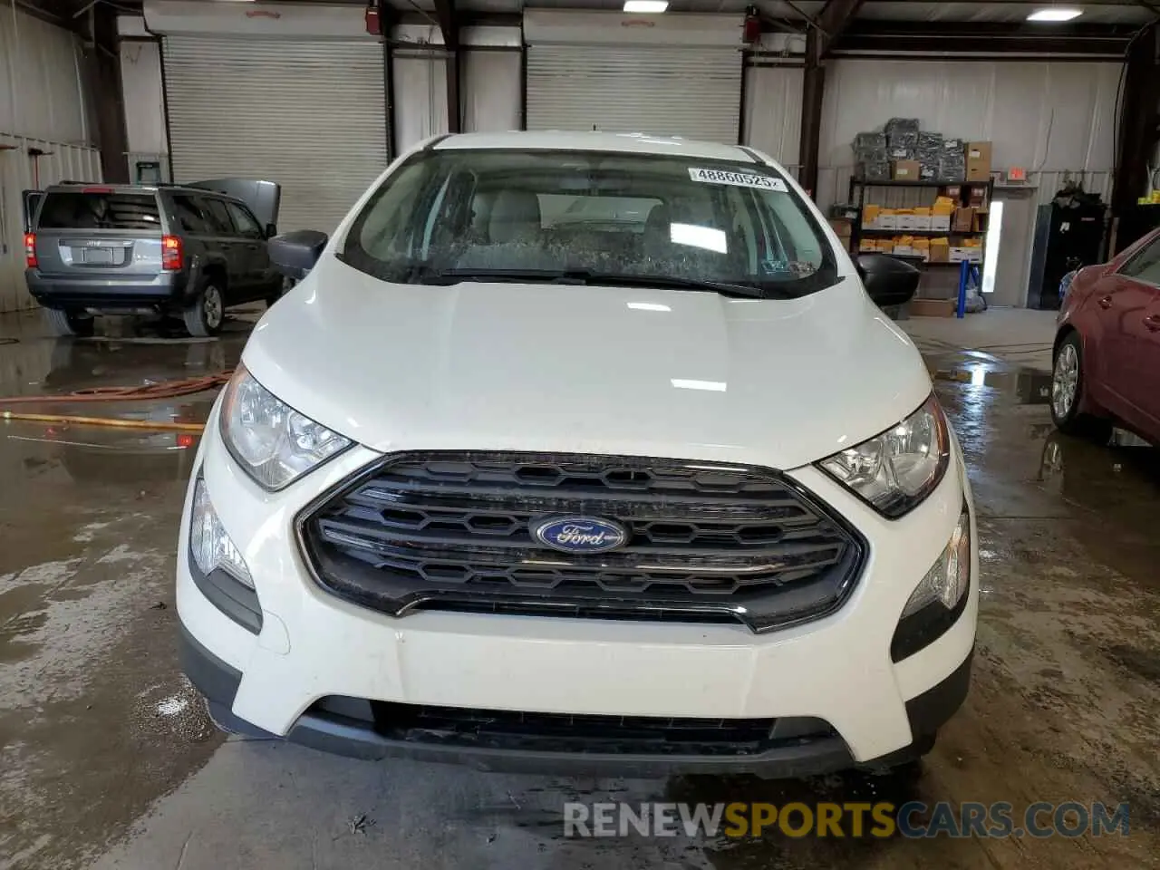 5 fotografías del automóvil dañado MAJ6S3FL0KC305481 FORD ECOSPORT 2019