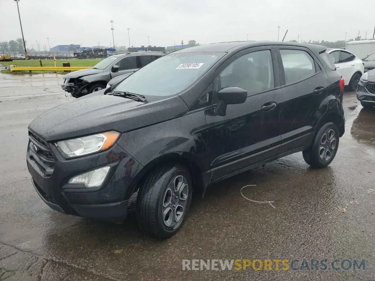 1 fotografías del automóvil dañado MAJ6S3FL1KC308874 FORD ECOSPORT 2019