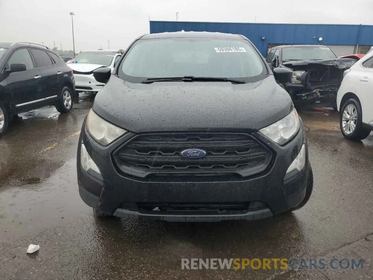 5 fotografías del automóvil dañado MAJ6S3FL1KC308874 FORD ECOSPORT 2019
