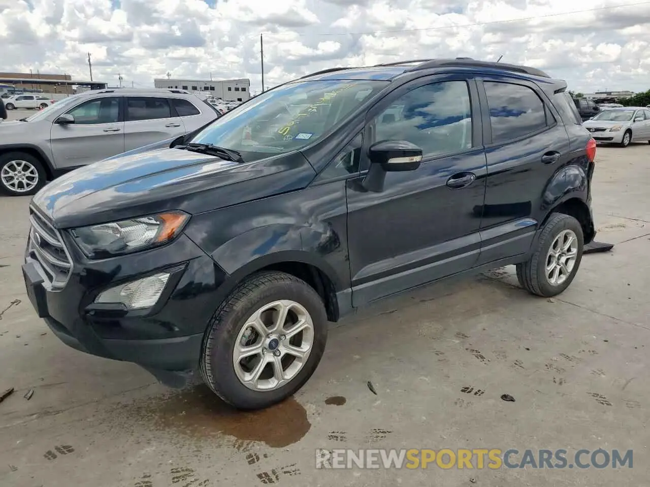 1 fotografías del automóvil dañado MAJ6S3GL0KC259858 FORD ECOSPORT 2019