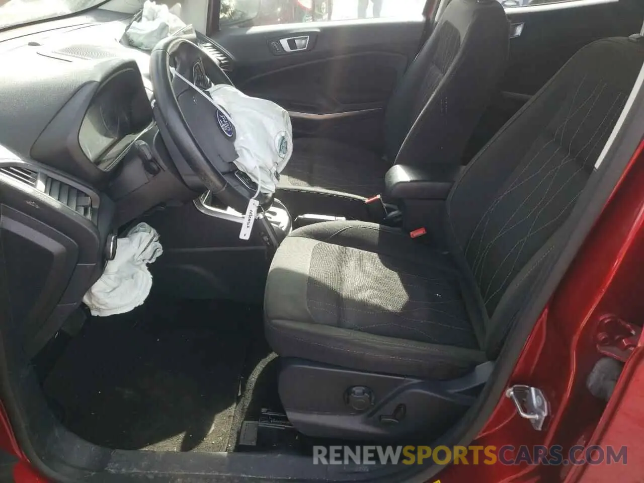 7 fotografías del automóvil dañado MAJ6S3GL0KC259861 FORD ECOSPORT 2019