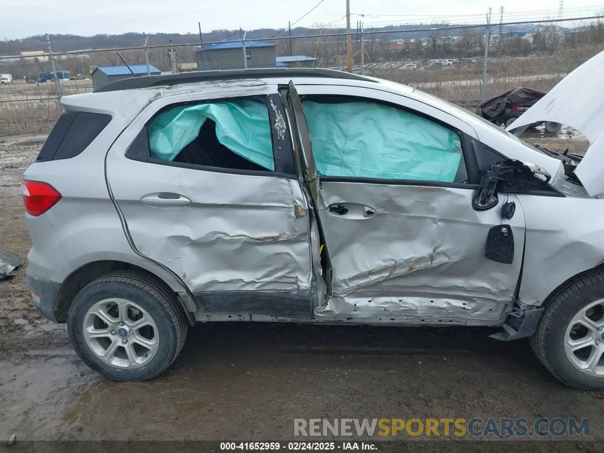 6 fotografías del automóvil dañado MAJ6S3GL0KC266941 FORD ECOSPORT 2019