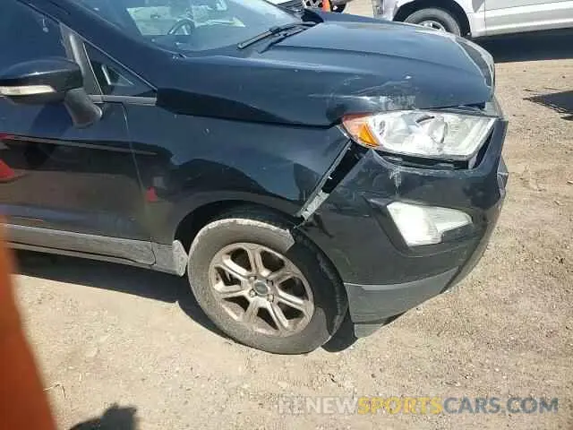 12 fotografías del automóvil dañado MAJ6S3GL0KC286848 FORD ECOSPORT 2019