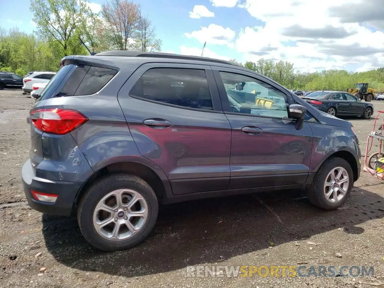 3 fotografías del automóvil dañado MAJ6S3GL1KC250473 FORD ECOSPORT 2019