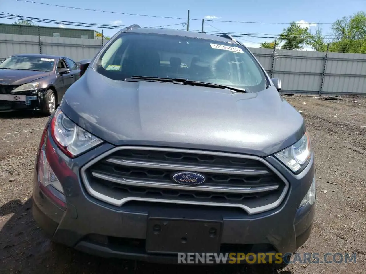 5 fotografías del automóvil dañado MAJ6S3GL1KC250473 FORD ECOSPORT 2019