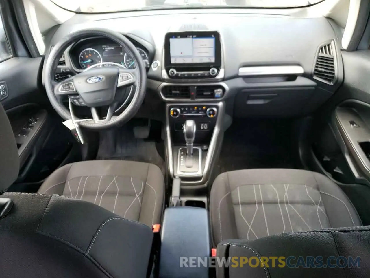 8 fotografías del automóvil dañado MAJ6S3GL1KC250473 FORD ECOSPORT 2019