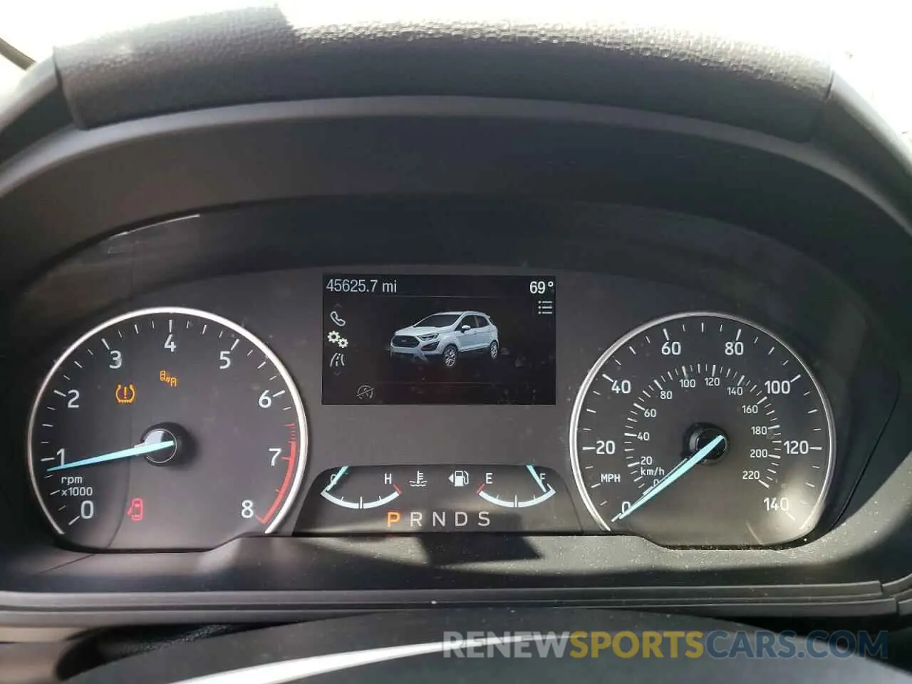 9 fotografías del automóvil dañado MAJ6S3GL1KC250473 FORD ECOSPORT 2019