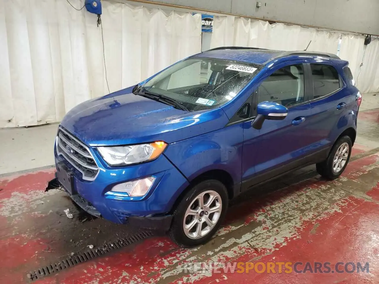 1 fotografías del automóvil dañado MAJ6S3GL1KC267015 FORD ECOSPORT 2019