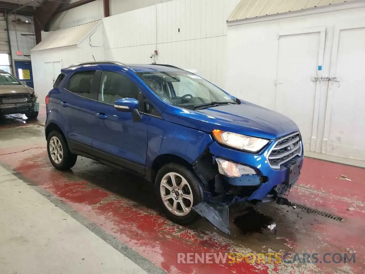 4 fotografías del automóvil dañado MAJ6S3GL1KC267015 FORD ECOSPORT 2019