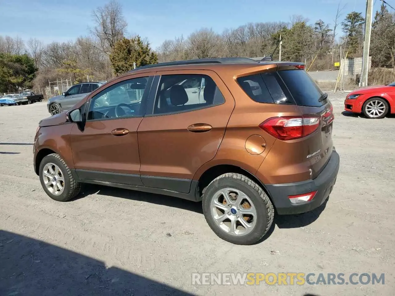 2 fotografías del automóvil dañado MAJ6S3GL1KC279052 FORD ECOSPORT 2019