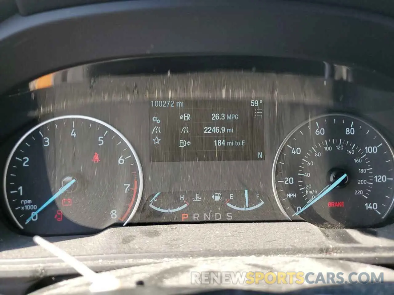 9 fotografías del automóvil dañado MAJ6S3GL1KC279052 FORD ECOSPORT 2019