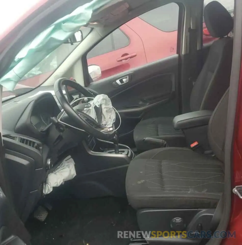 7 fotografías del automóvil dañado MAJ6S3GL2KC257335 FORD ECOSPORT 2019