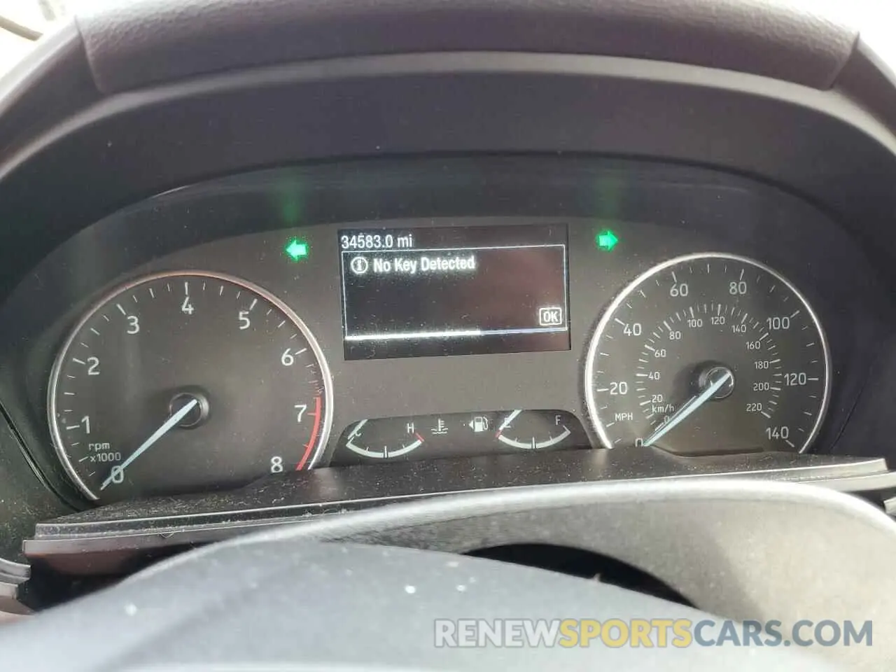 9 fotografías del automóvil dañado MAJ6S3GL2KC257335 FORD ECOSPORT 2019