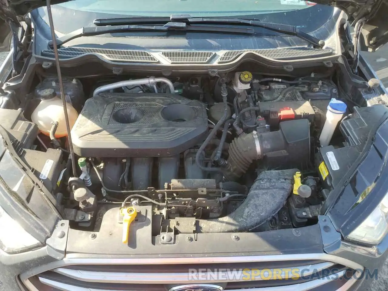 13 fotografías del automóvil dañado MAJ6S3GL2KC268478 FORD ECOSPORT 2019