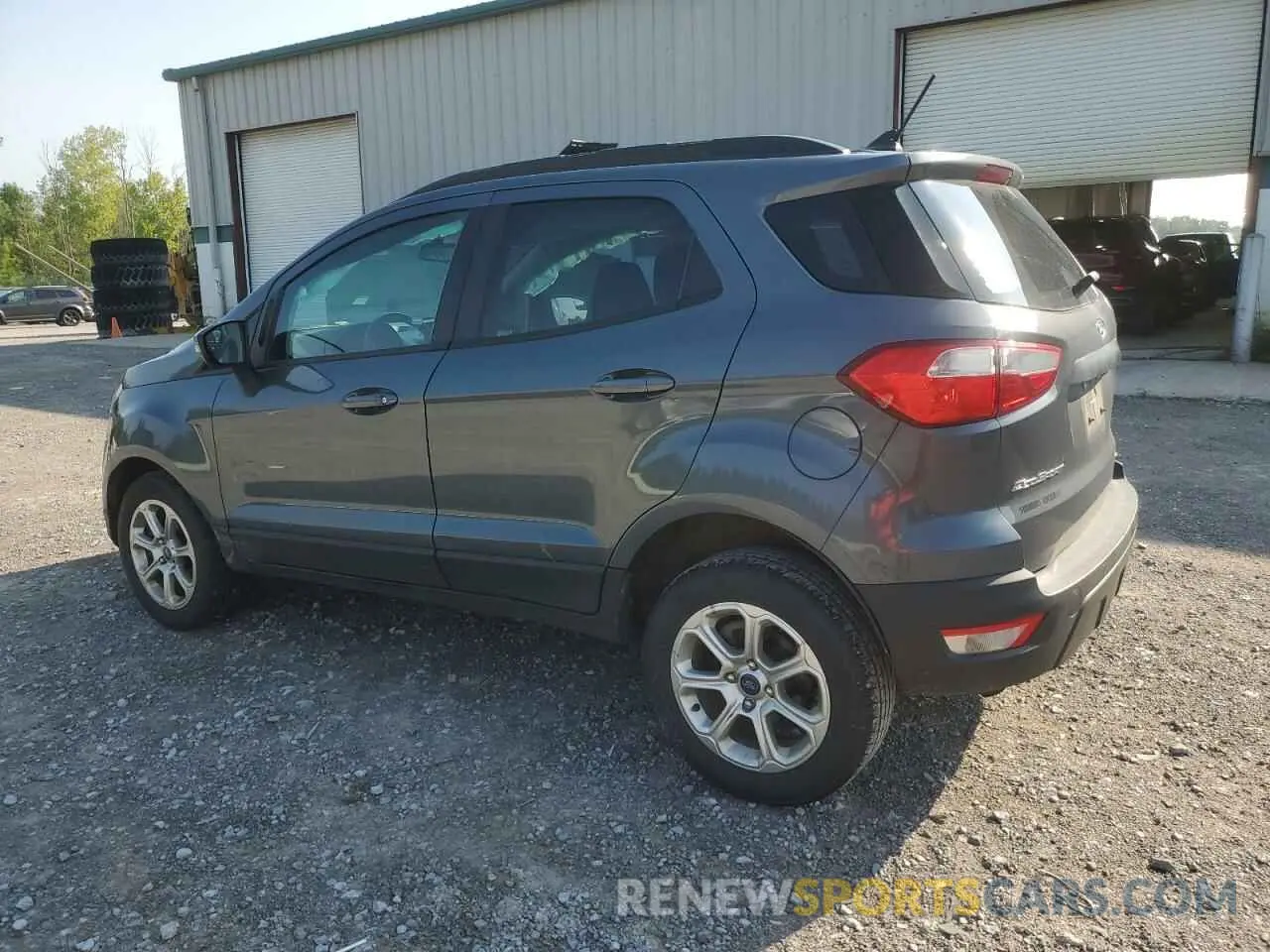 2 fotografías del automóvil dañado MAJ6S3GL2KC268478 FORD ECOSPORT 2019