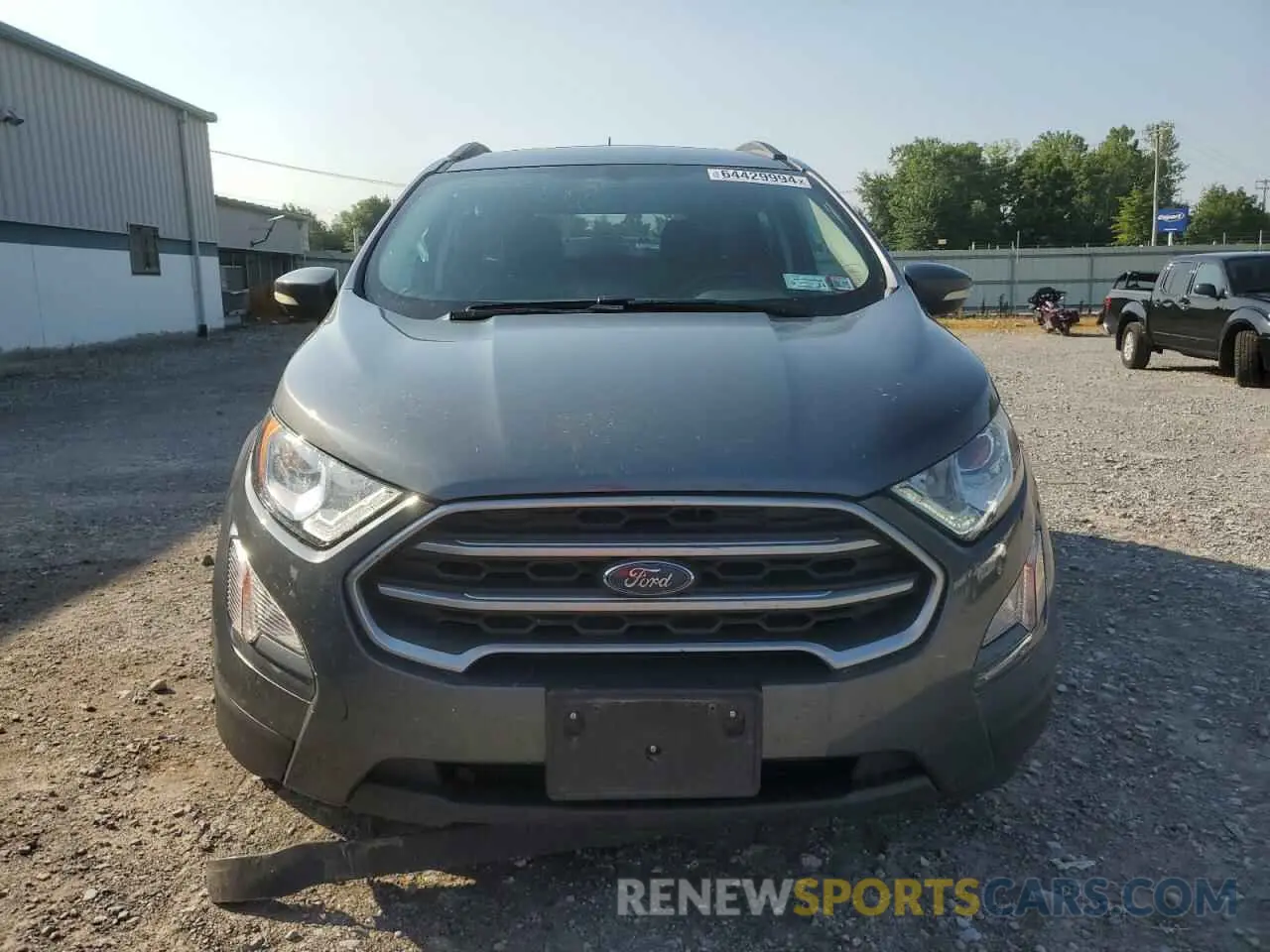 5 fotografías del automóvil dañado MAJ6S3GL2KC268478 FORD ECOSPORT 2019