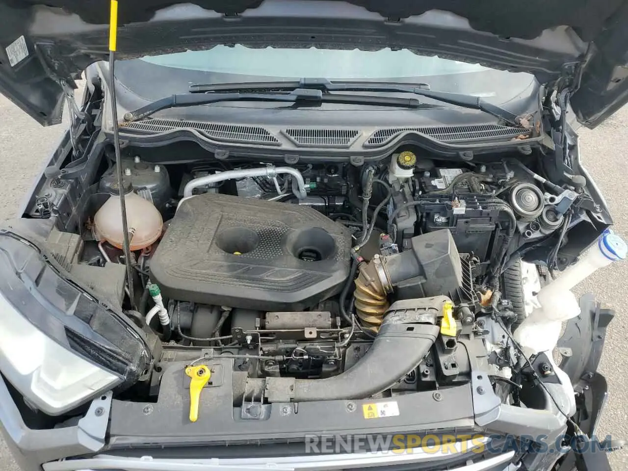 12 fotografías del automóvil dañado MAJ6S3GL3KC252032 FORD ECOSPORT 2019