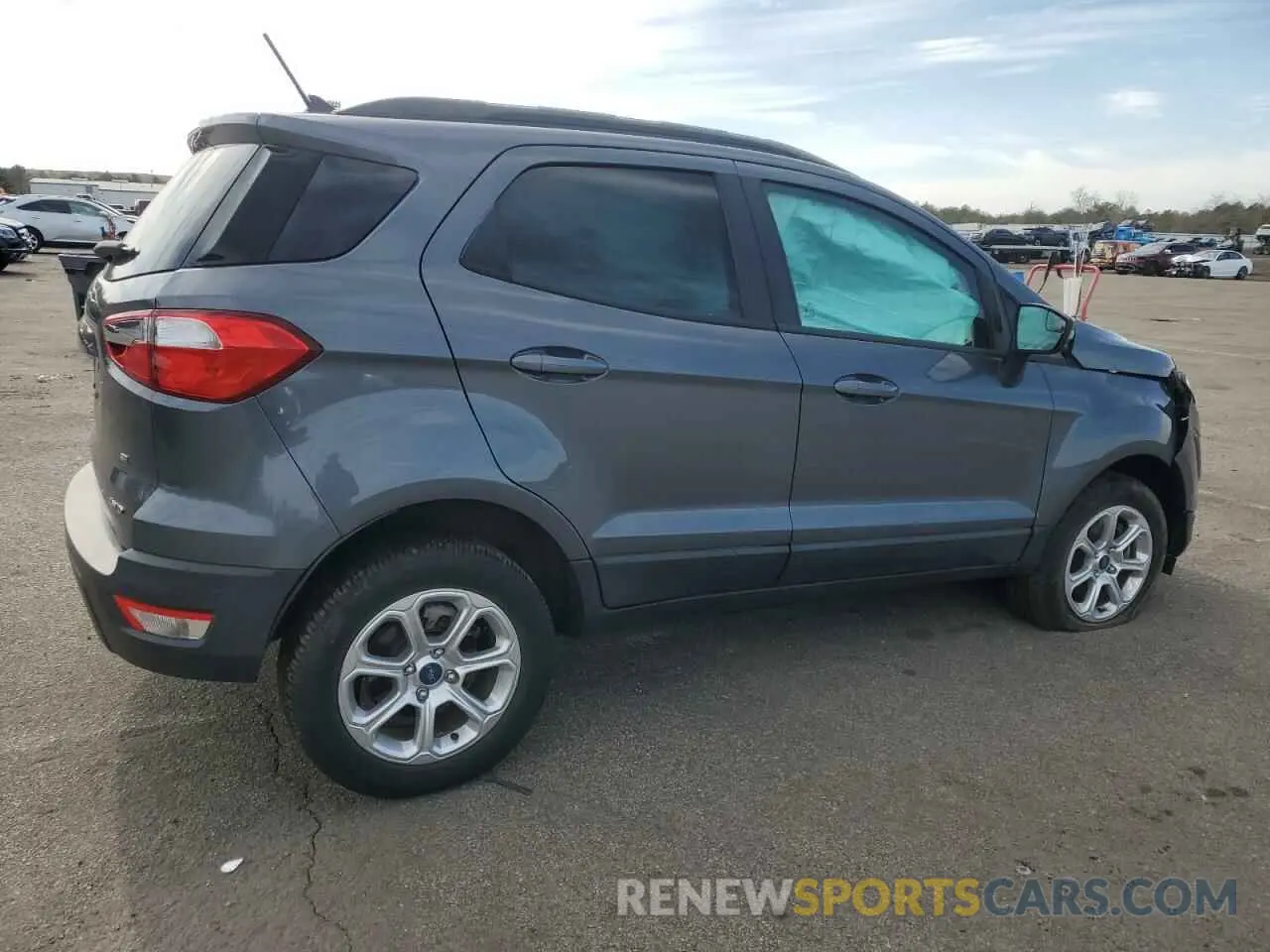3 fotografías del automóvil dañado MAJ6S3GL3KC252032 FORD ECOSPORT 2019