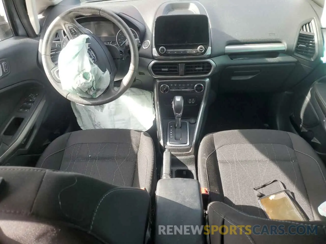 8 fotografías del automóvil dañado MAJ6S3GL3KC252032 FORD ECOSPORT 2019