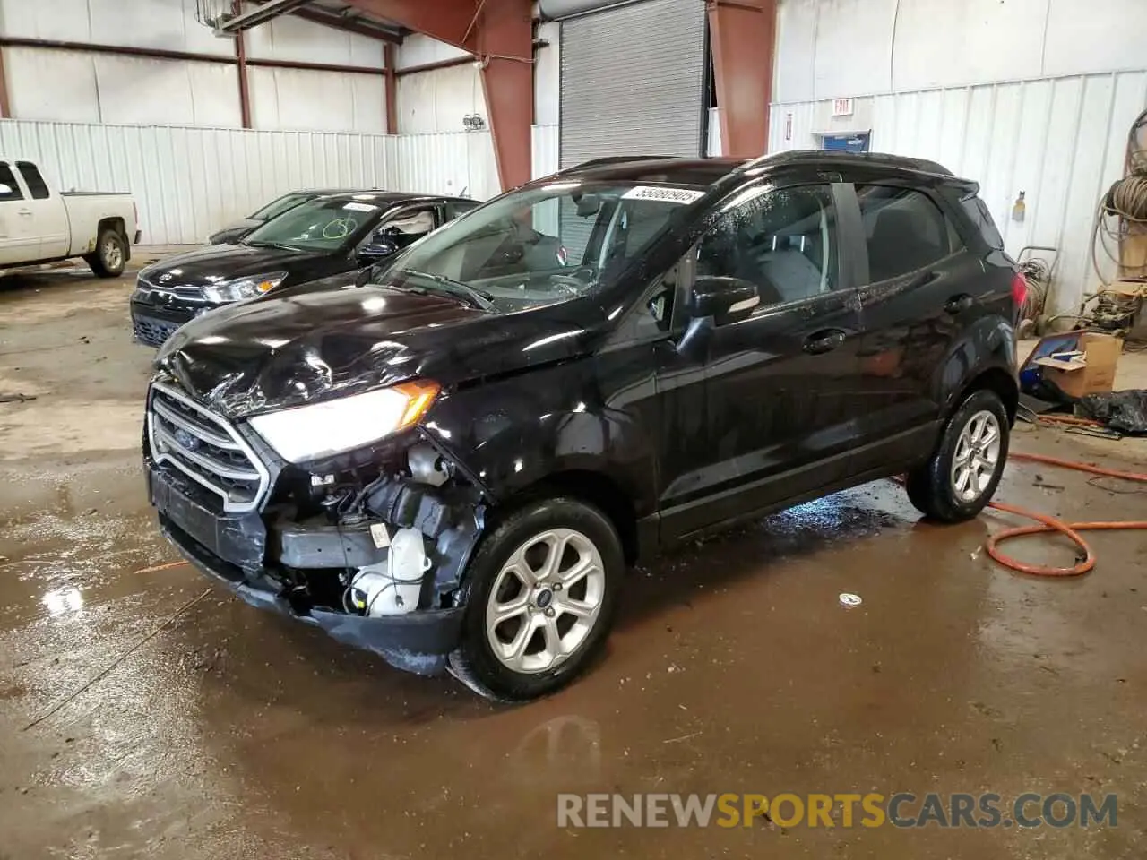 1 fotografías del automóvil dañado MAJ6S3GL3KC271602 FORD ECOSPORT 2019