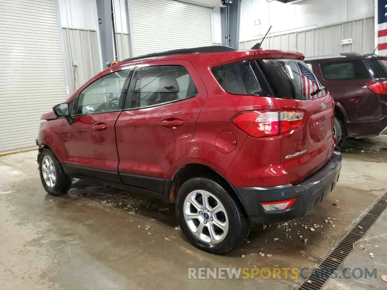 2 fotografías del automóvil dañado MAJ6S3GL3KC298248 FORD ECOSPORT 2019