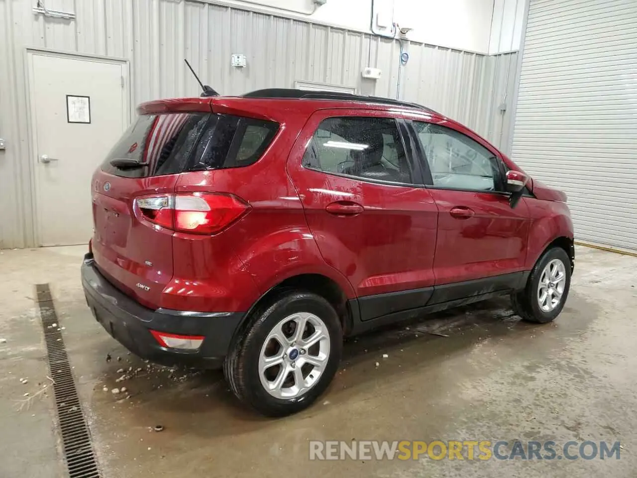 3 fotografías del automóvil dañado MAJ6S3GL3KC298248 FORD ECOSPORT 2019