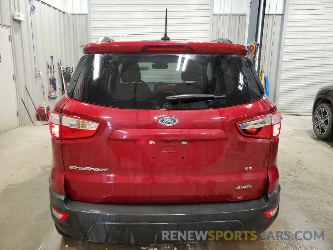 6 fotografías del automóvil dañado MAJ6S3GL3KC298248 FORD ECOSPORT 2019