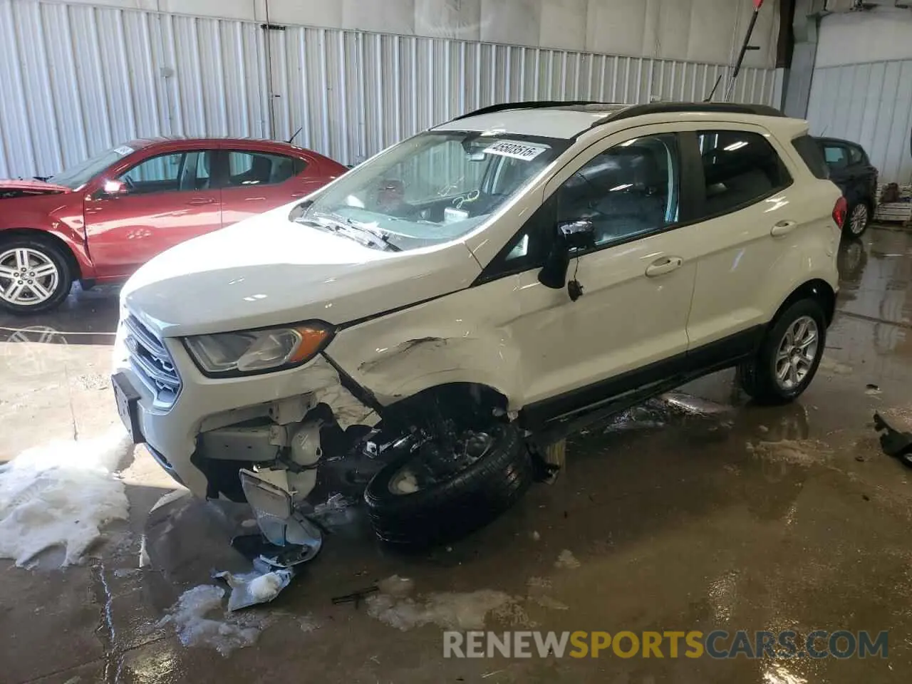 1 fotografías del automóvil dañado MAJ6S3GL4KC289865 FORD ECOSPORT 2019