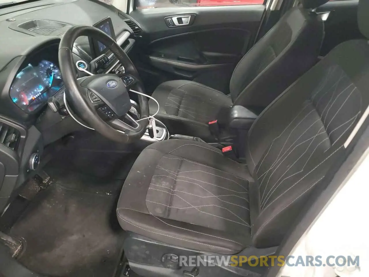 7 fotografías del automóvil dañado MAJ6S3GL4KC289865 FORD ECOSPORT 2019
