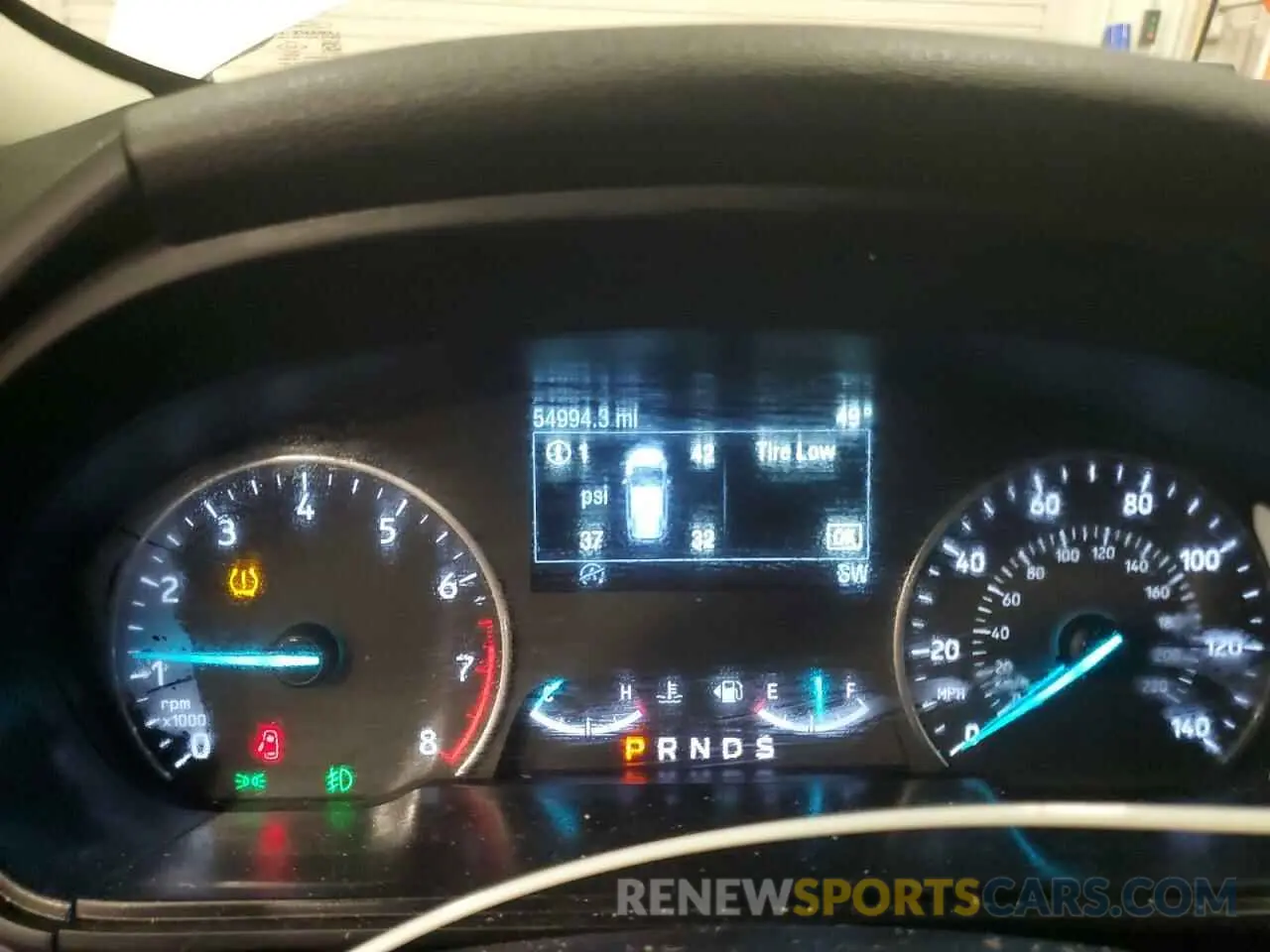 9 fotografías del automóvil dañado MAJ6S3GL4KC289865 FORD ECOSPORT 2019