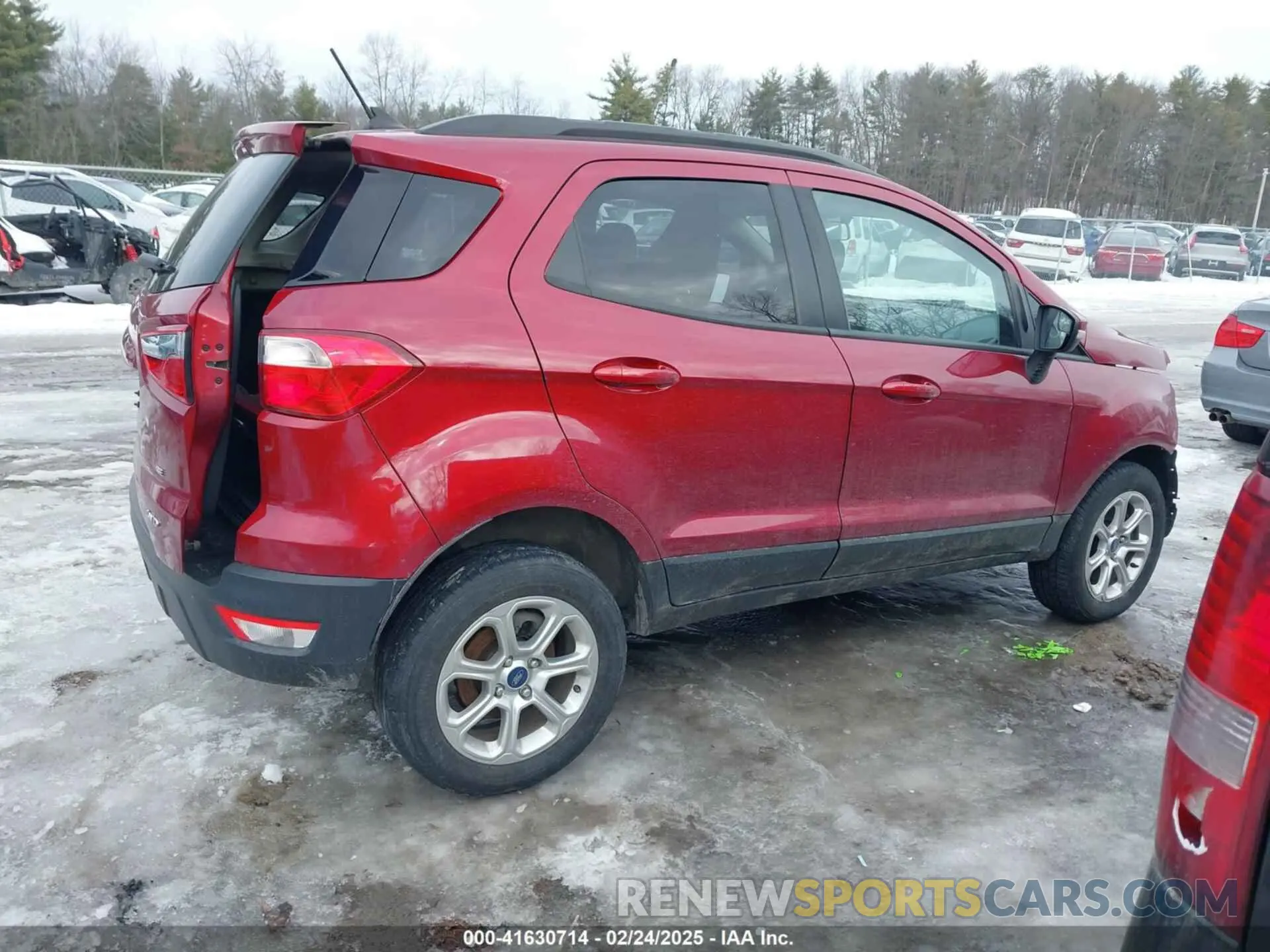 13 fotografías del automóvil dañado MAJ6S3GL4KC296248 FORD ECOSPORT 2019