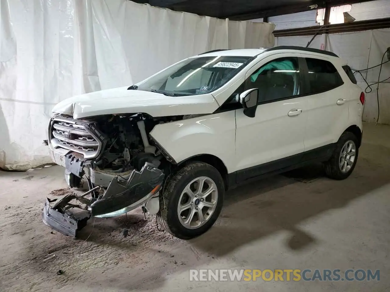 1 fotografías del automóvil dañado MAJ6S3GL5KC298347 FORD ECOSPORT 2019