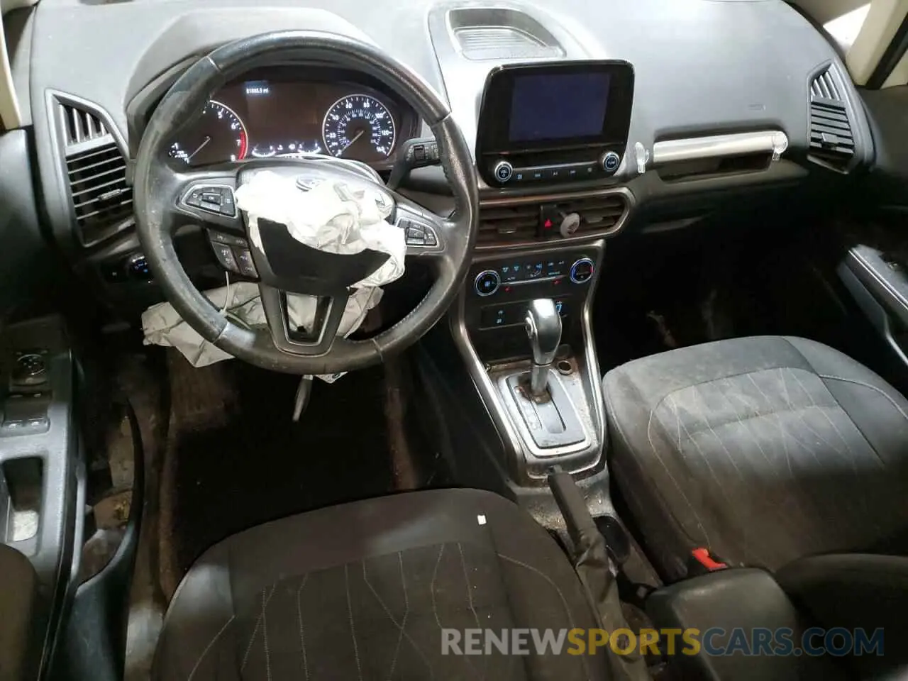 8 fotografías del automóvil dañado MAJ6S3GL5KC298347 FORD ECOSPORT 2019