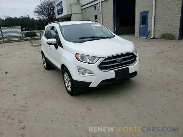 11 fotografías del automóvil dañado MAJ6S3GL6KC265812 FORD ECOSPORT 2019