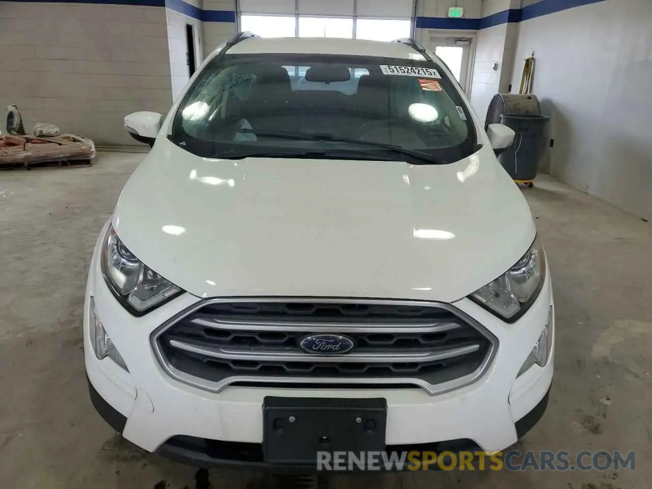 5 fotografías del automóvil dañado MAJ6S3GL6KC265812 FORD ECOSPORT 2019