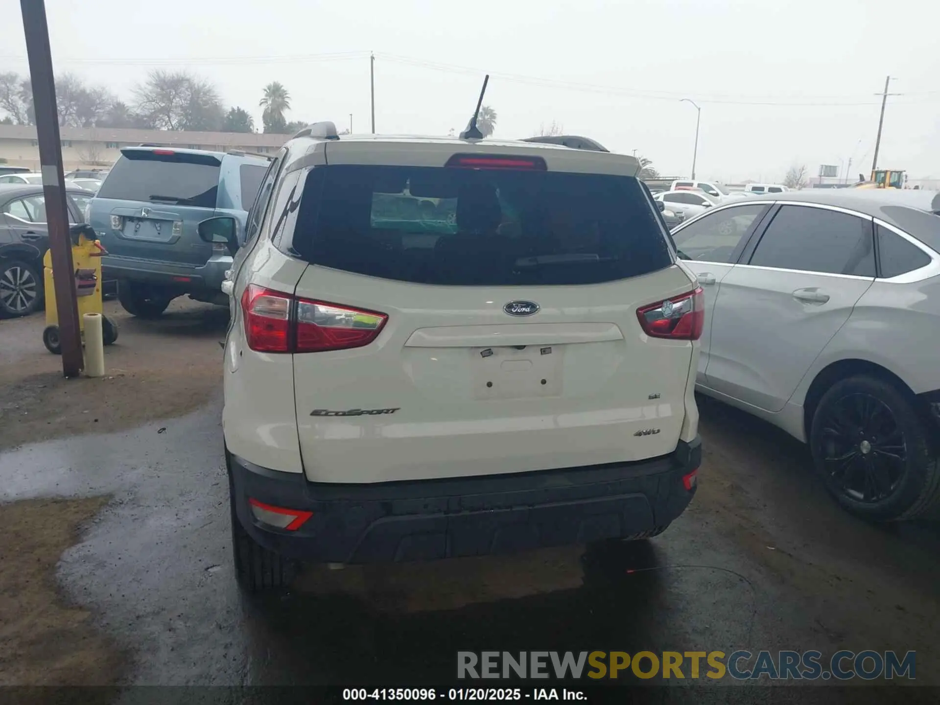 16 fotografías del automóvil dañado MAJ6S3GL6KC271285 FORD ECOSPORT 2019