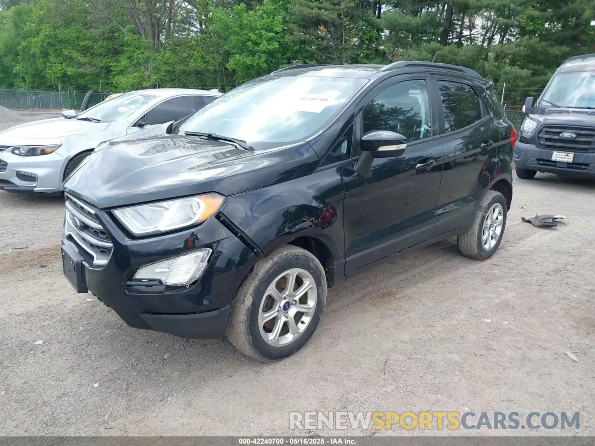 2 fotografías del automóvil dañado MAJ6S3GL7KC267004 FORD ECOSPORT 2019