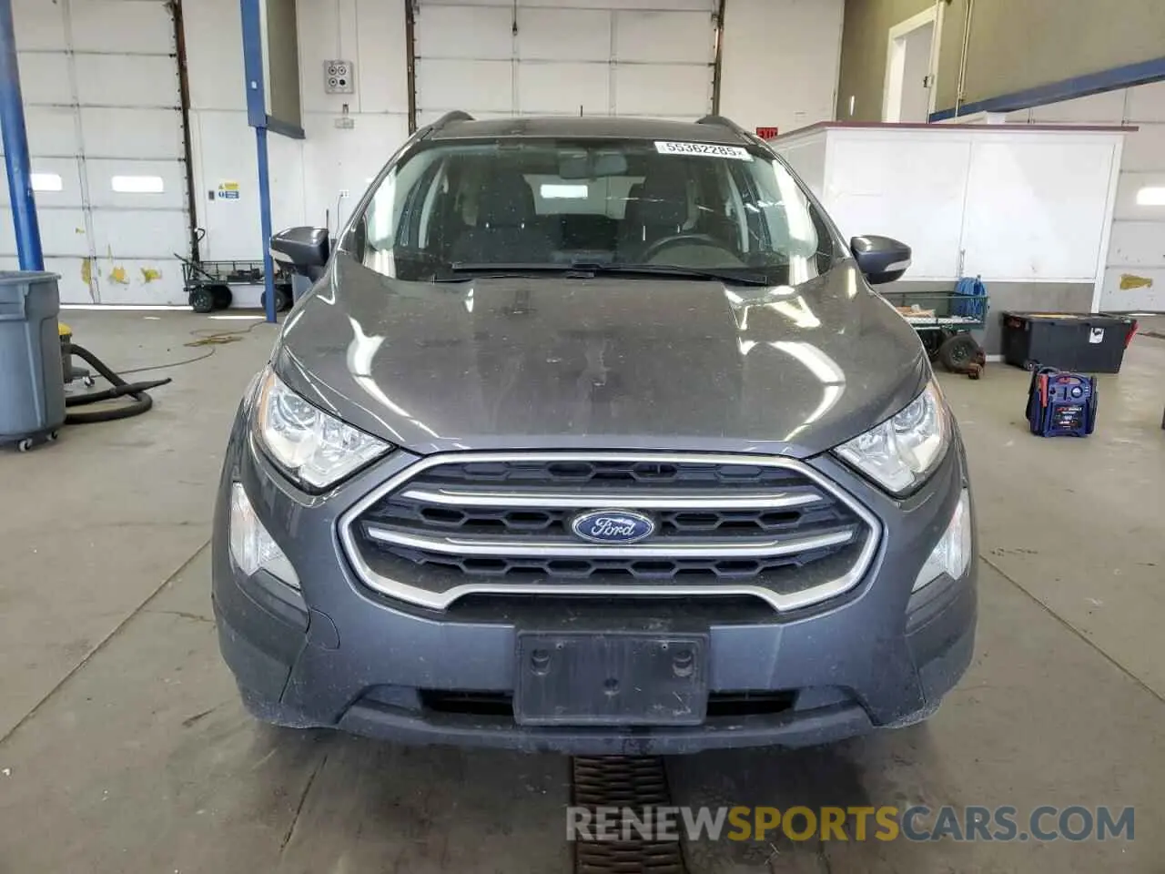 5 fotografías del automóvil dañado MAJ6S3GL9KC290171 FORD ECOSPORT 2019