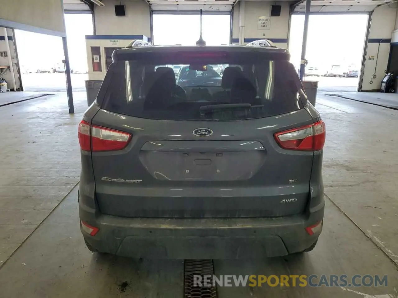 6 fotografías del automóvil dañado MAJ6S3GL9KC290171 FORD ECOSPORT 2019