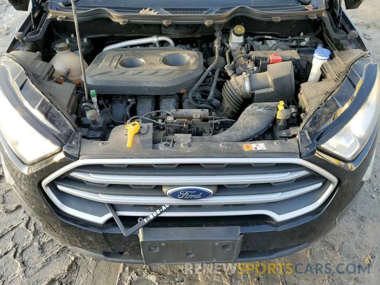 12 fotografías del automóvil dañado MAJ6S3GLXKC274710 FORD ECOSPORT 2019