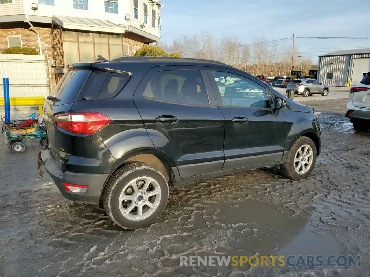 3 fotografías del automóvil dañado MAJ6S3GLXKC274710 FORD ECOSPORT 2019